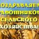 C Днем работника сельского хозяйства и перерабатывающей промышленности C Днем работника сельского хозяйства и перерабатывающей промышленности